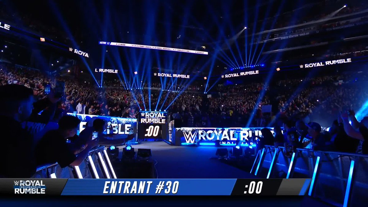 YOU CAN LOOK, BUT YOU CAN'T TOUCH! WWE Hall of Famer NIKKI BELLA is entrant number 30! #RoyalRumble