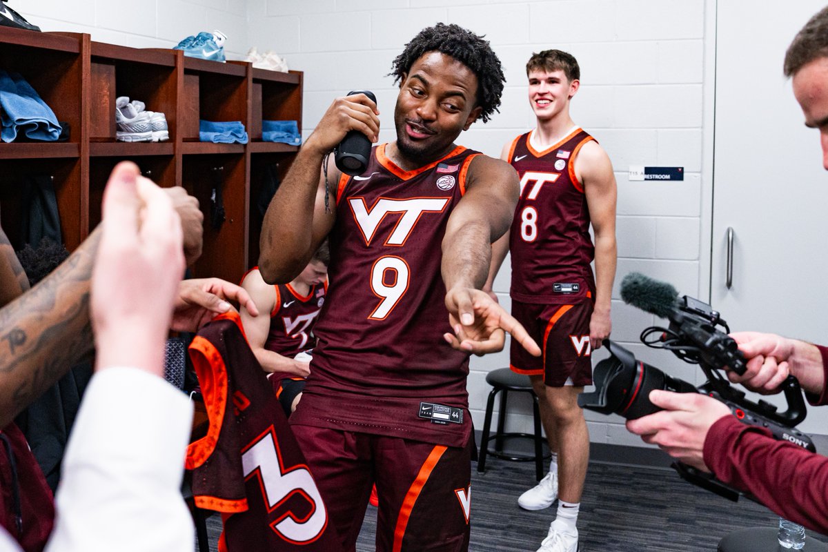 DJ Conn was ready in the locker room 🎶 #OurState