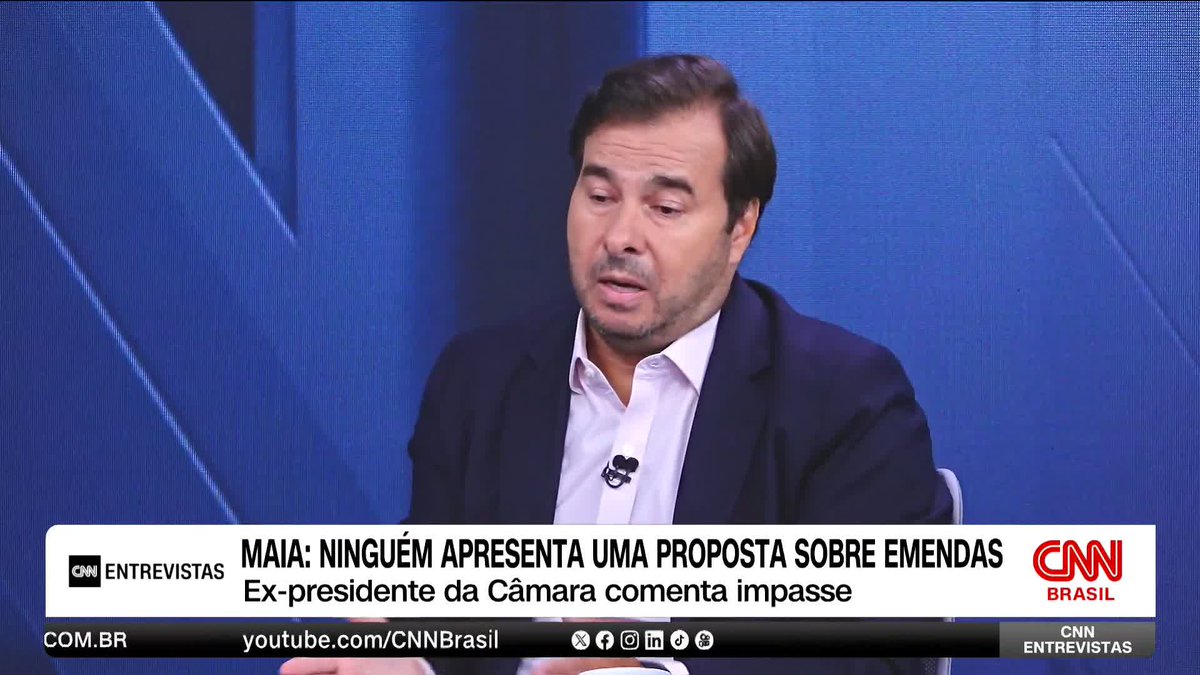 Em participação no CNN Entrevistas, Maia disse acreditar que, sem votos suficientes para uma articulação de peso, o Executivo pode continuar sofrendo com resultados não satisfatórios após votações de projetos de interesse da gestão petista. #CNNEntrevistas
