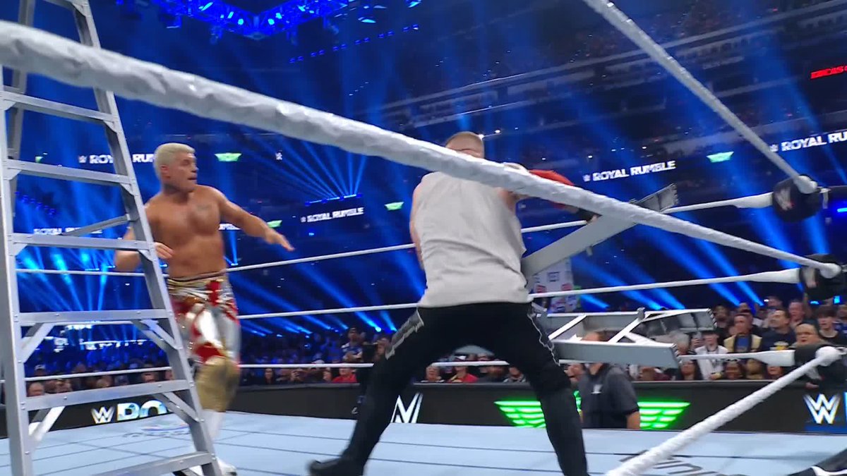 It's giving WrestleMania 23 flashbacks! #RoyalRumble