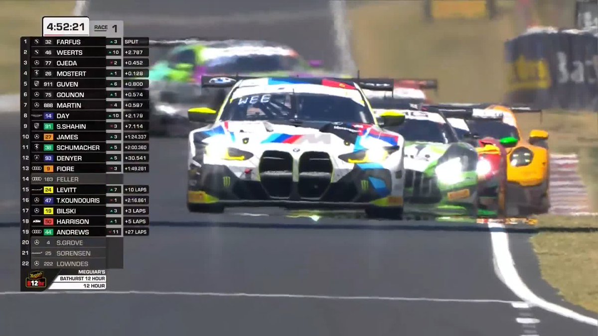 HUGE incident for Martin in the #888 Mercedes-AMG 🤯 #B12Hr