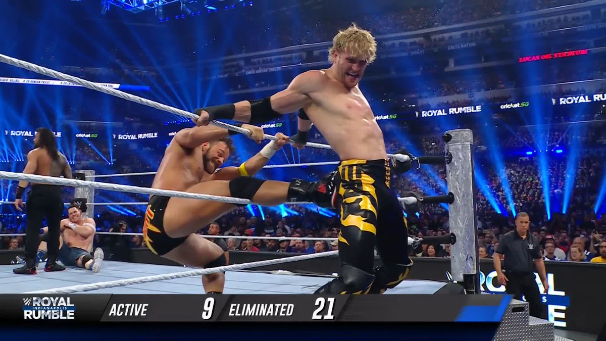 NOT SO FAST! 😮‍💨 #RoyalRumble