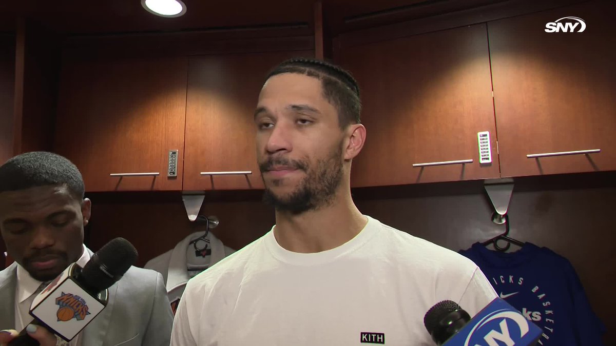 Josh Hart was asked if it's "weird" to have JJ Redick as the opposing coach when he played with Redick earlier in his career: "It's not weird. He's ugly as hell with the mustache, though. JJ's a very handsome guy but that mustache doesn't do him any good" 😭