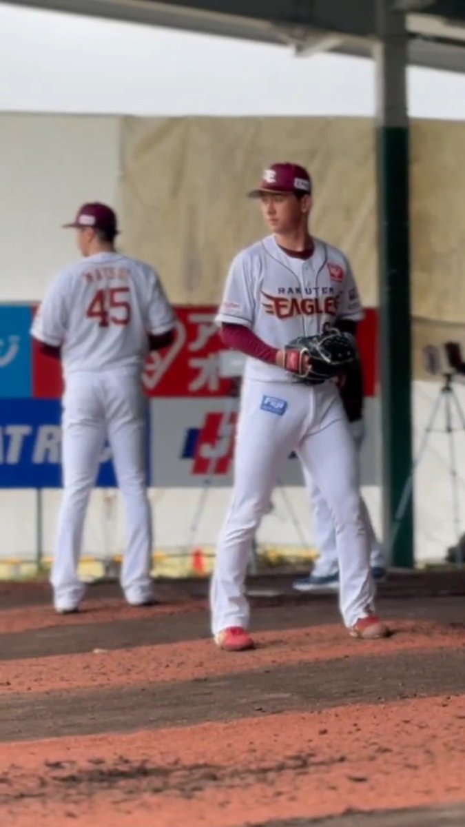 今日のブルペン④ #林優樹 選手 #タイヤはフジスプリングキャンプ2025 #キ！ #RakutenEagles