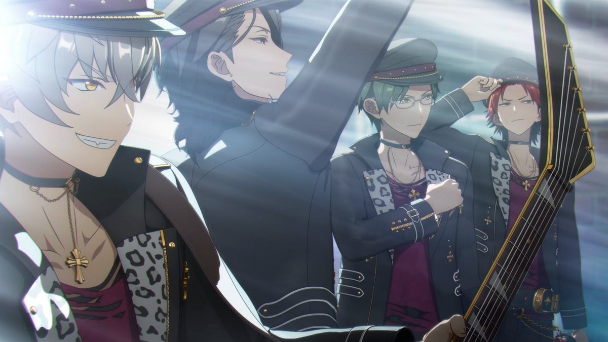 ◤—————————————◥ Ensemble Stars!! Reminiscences Selection C R O S S R O A D ◣—————————————◢ "ROCK ROAR" MV Release! The new animated series will be launched on our official YouTube channel on Feb 4 (GMT-5). Don't forget to tune in!