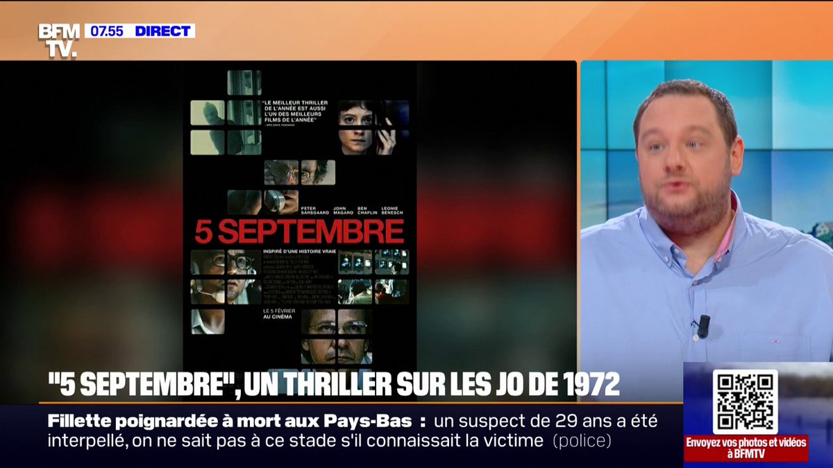 "5 Septembre": un thriller sur le drame des Jeux olympiques de Munich en 1972 à découvrir