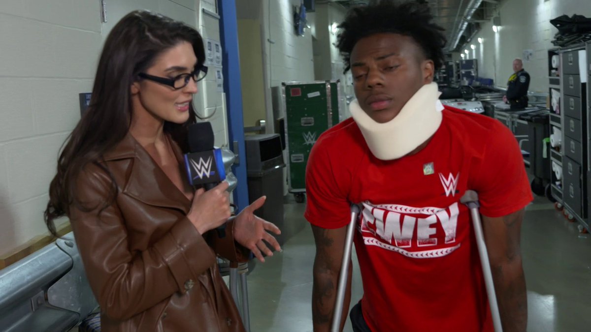 Nobody's safe from Speed⭐️ next time he enters the #RoyalRumble Match 👀