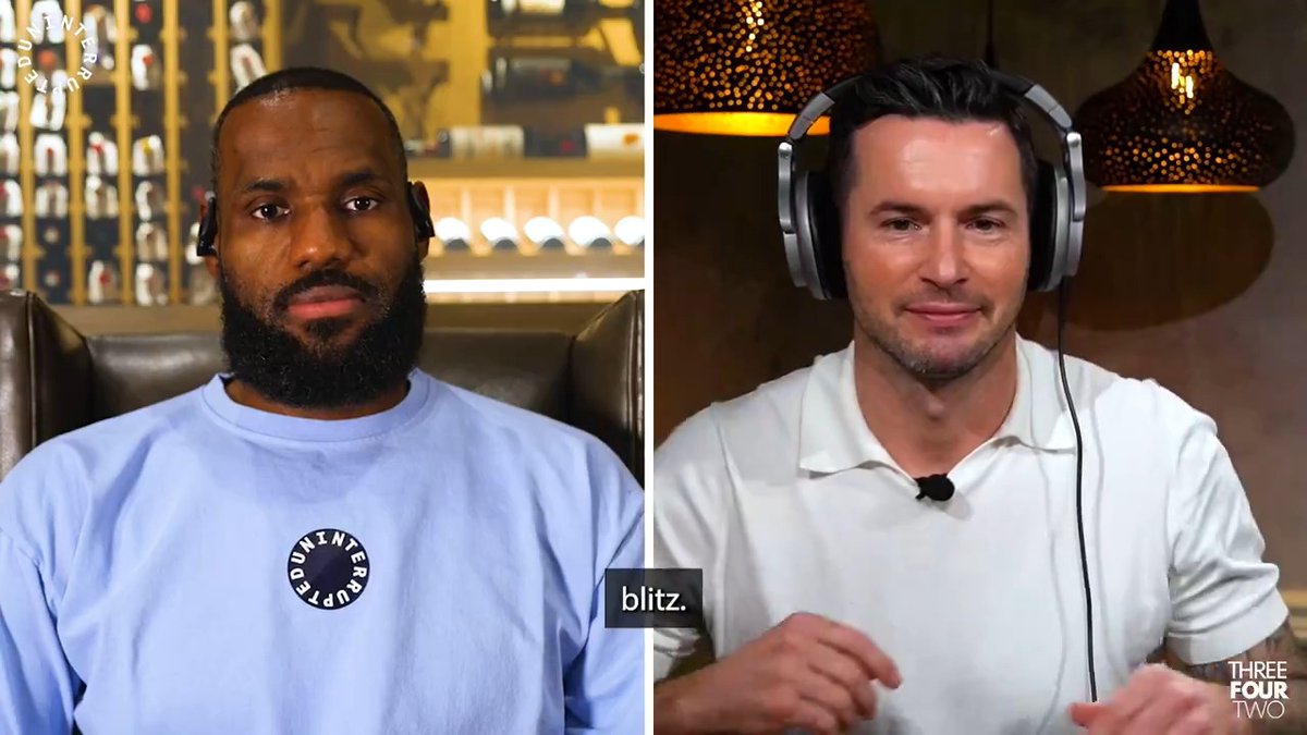Here is a clip of LeBron James and JJ Redick in June diving deep into Luka Doncic’s pick-and-roll mastery from their podcast together. Who would have thought they would all be together on the Lakers less than seven months later.