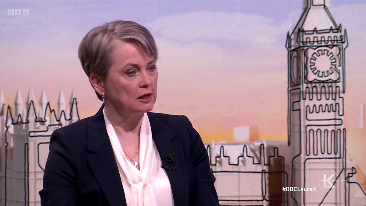 "Whose job is it to spot and stop a young man like [Rudakubana]?" asks #BBCLauraK "There isn't a clear structure for whose responsibility it should be" replies Home Secretary Yvette Cooper