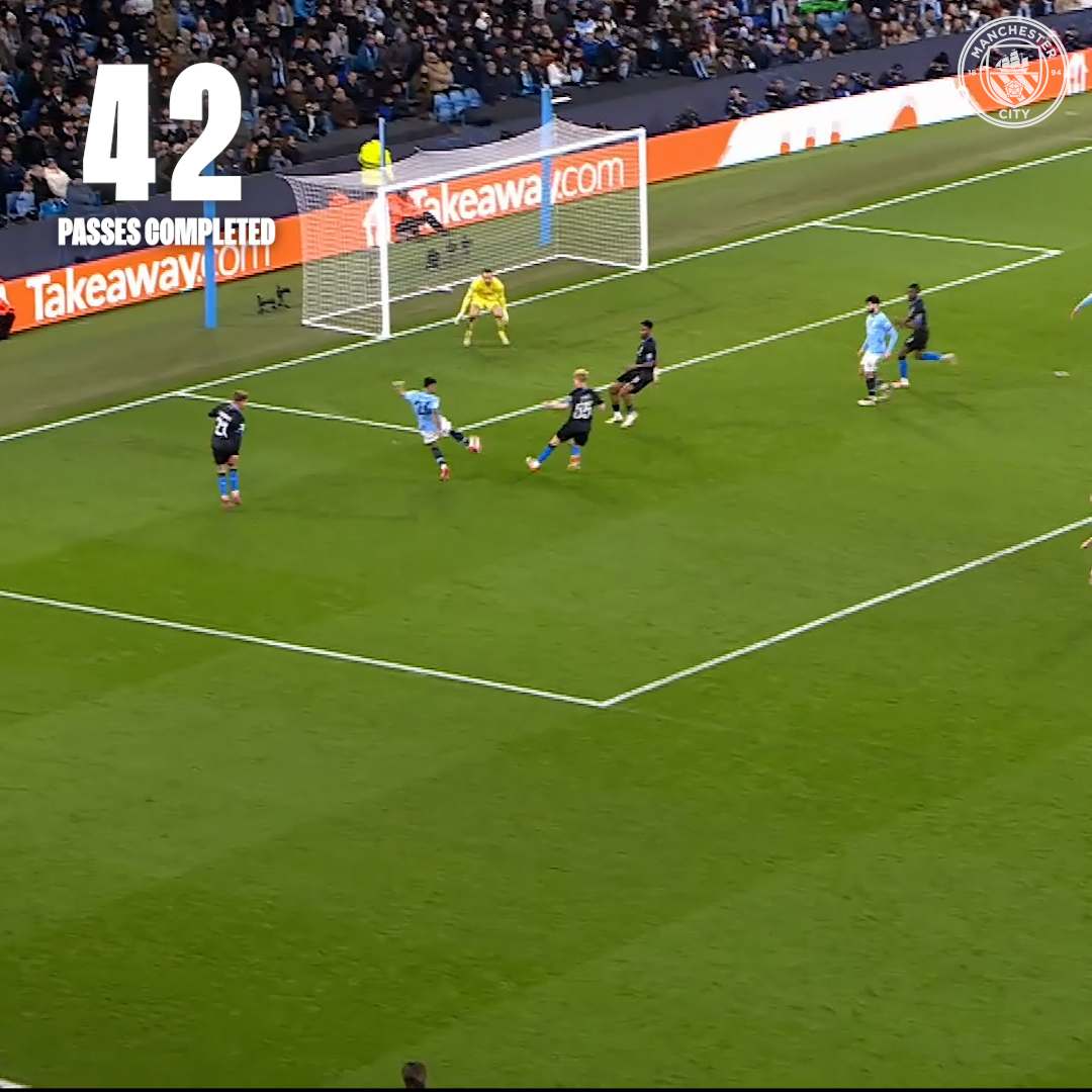 The most passes leading to a UEFA Champions League goal on record ๐ฎโ๐จ๐