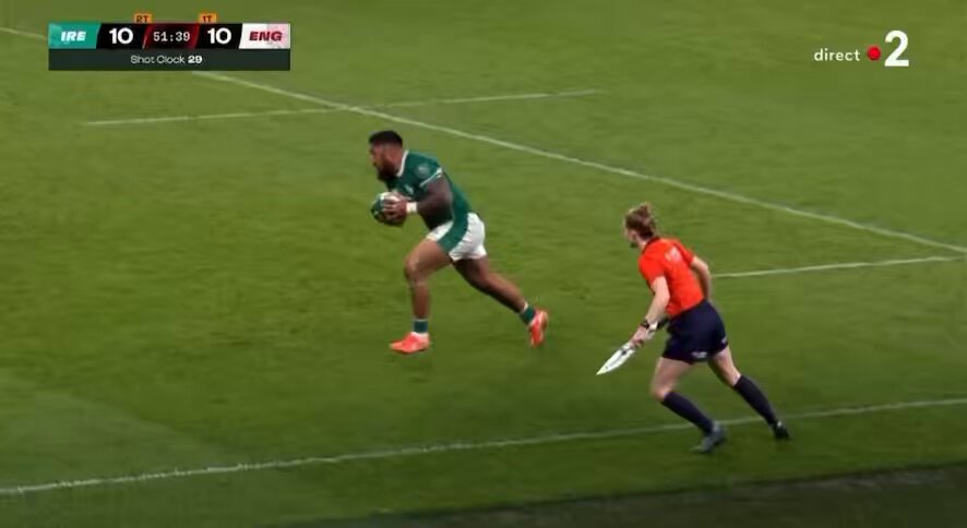It’s an unbelievable finish. But England need to kick themselves because three of Ireland’s tries came from soft individual moments rather than a failure of the defensive system.