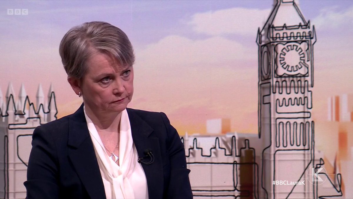 "AI is now putting online child abuse on steroids" Home Secretary Yvette Cooper says artificial intelligence is "escalating and industrialising" online child abuse and more legislation is needed #BBCLauraK