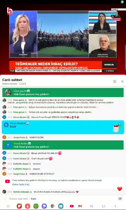 Bir dostum gönderdi şimdi. An itibariyle Halk TV’de konuşan emekli ordu mensubu Ahmet Zeki Üçok benim de adımı “Atatürk düşmanı” diye anarak o teğmenlerin ihraç edilmelerine sebebiyet verdiğimizi iddia ederek hedef göstermiştir. Yarın hakkında suç duyurusunda bulunacağım.