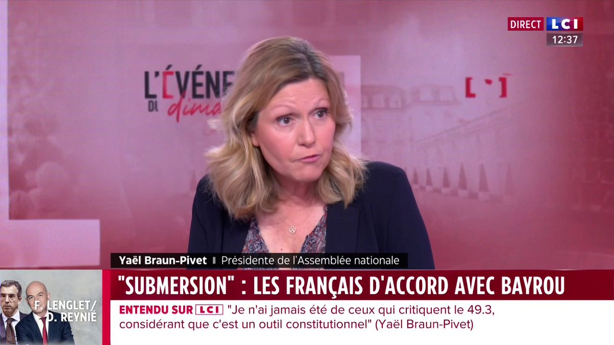 Zéro différence avec le discours du RN.