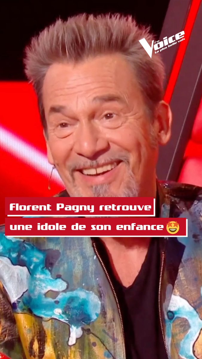 #TheVoice Quand Florent Pagny rencontre une idole de son enfance… sur la scène de The Voice 🥰 La 1ère Soirée d’Auditions à l’Aveugle de The Voice est dispo en Streaming gratuit sur TF1+ ✌️➡️