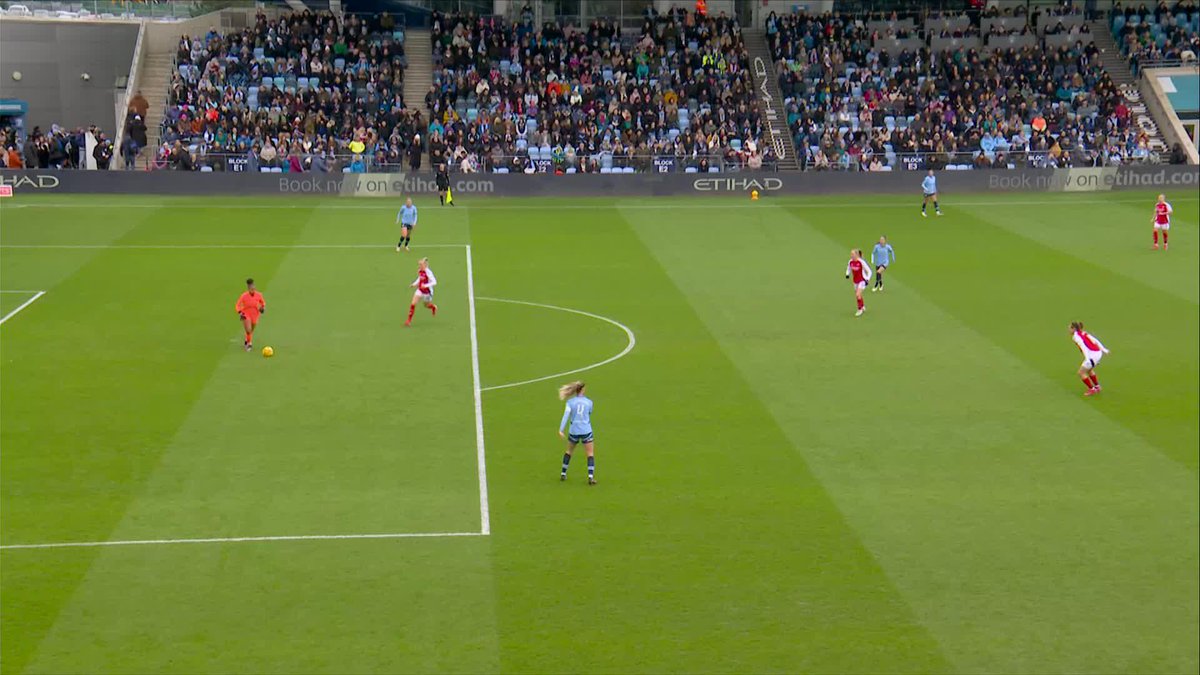 WHAT A START! โก๏ธ Mariona Caldentey slots the ball home inside a minute ๐ฒ Manchester City Women #BarclaysWSL