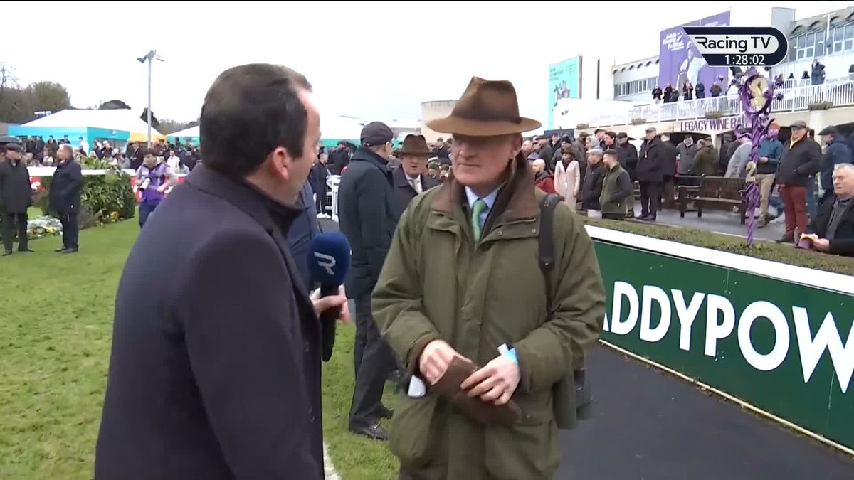🗣️ "He's going to be a fair weapon over three miles." Willie Mullins on 𝐁𝐚𝐥𝐥𝐲𝐛𝐮𝐫𝐧. Enough said ... #DublinRacingFestival