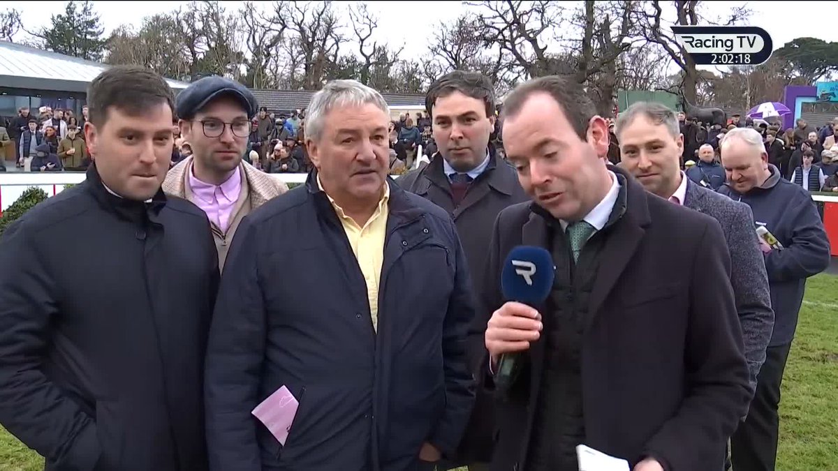 🗣️ "It's tears of happiness and joy." This is really what it's all about it, isn't it? #DublinRacingFestival