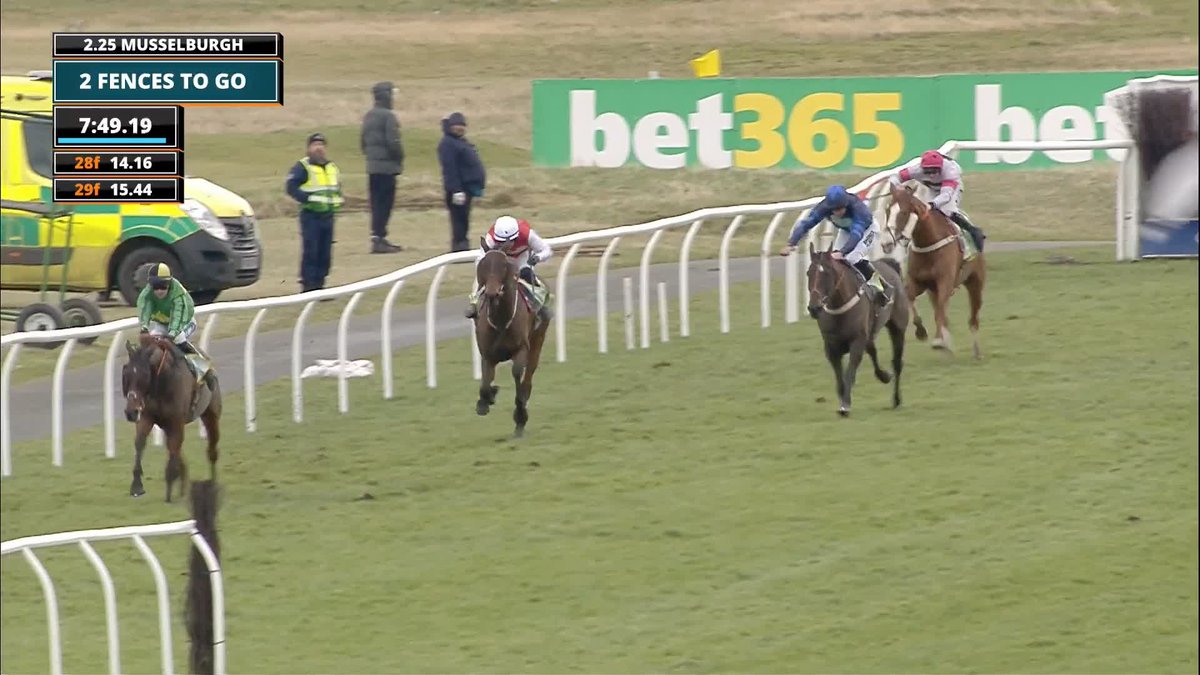 Magna Sam wins the bet365 Edinburgh National Handicap Chase 🥇 #ITVRacing | Musselburgh Racecourse |Brendan Powell Jr
