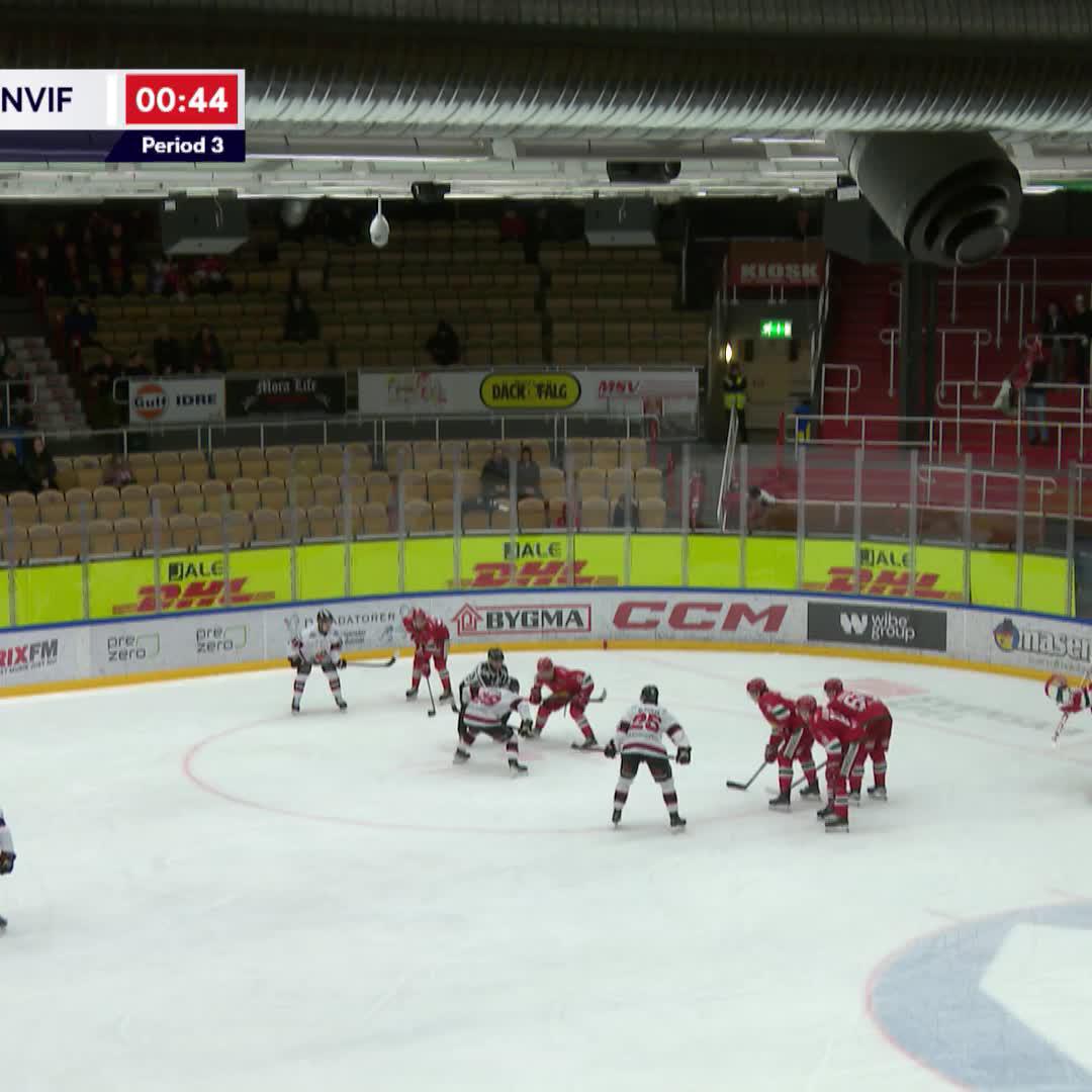 Kalle Holm säkrar tre poäng till Nybro – med 41 sekunder kvar av sista perioden! 😱