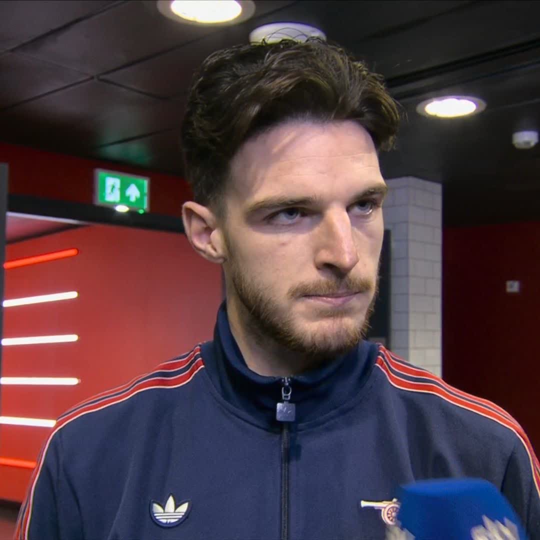"These are the games you have to win" Declan Rice speaks ahead of Arsenal's clash with Man City 🎙️