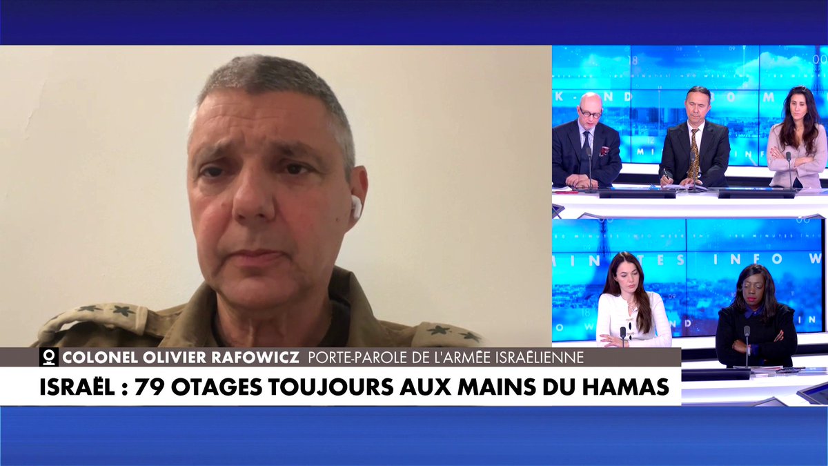 «Petit à petit les langues se délient et on se rend compte de l’enfer dans lequel les otages ont vécu», a témoigné le porte-parole de Tsahal dans #180MinutesInfoWE