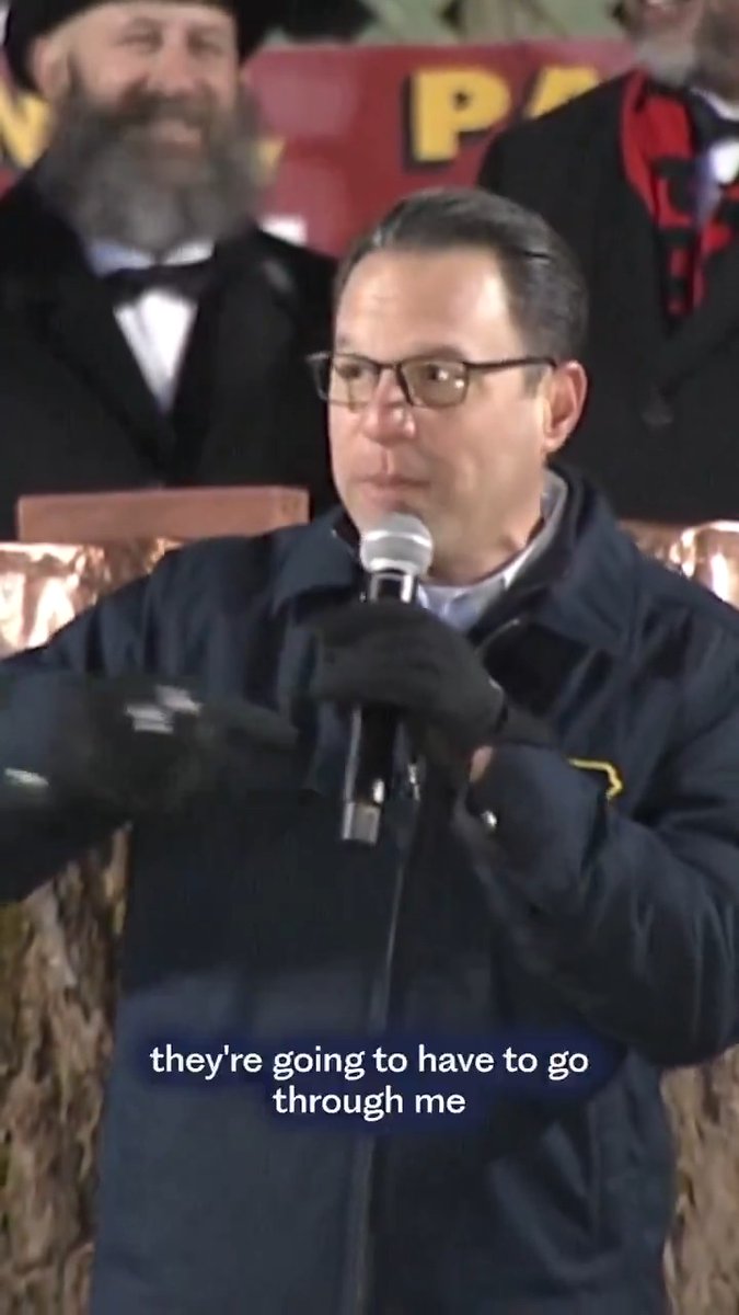 If anyone comes for Phil, they have to go through me and all 50,000 of us at Gobbler's Knob today.