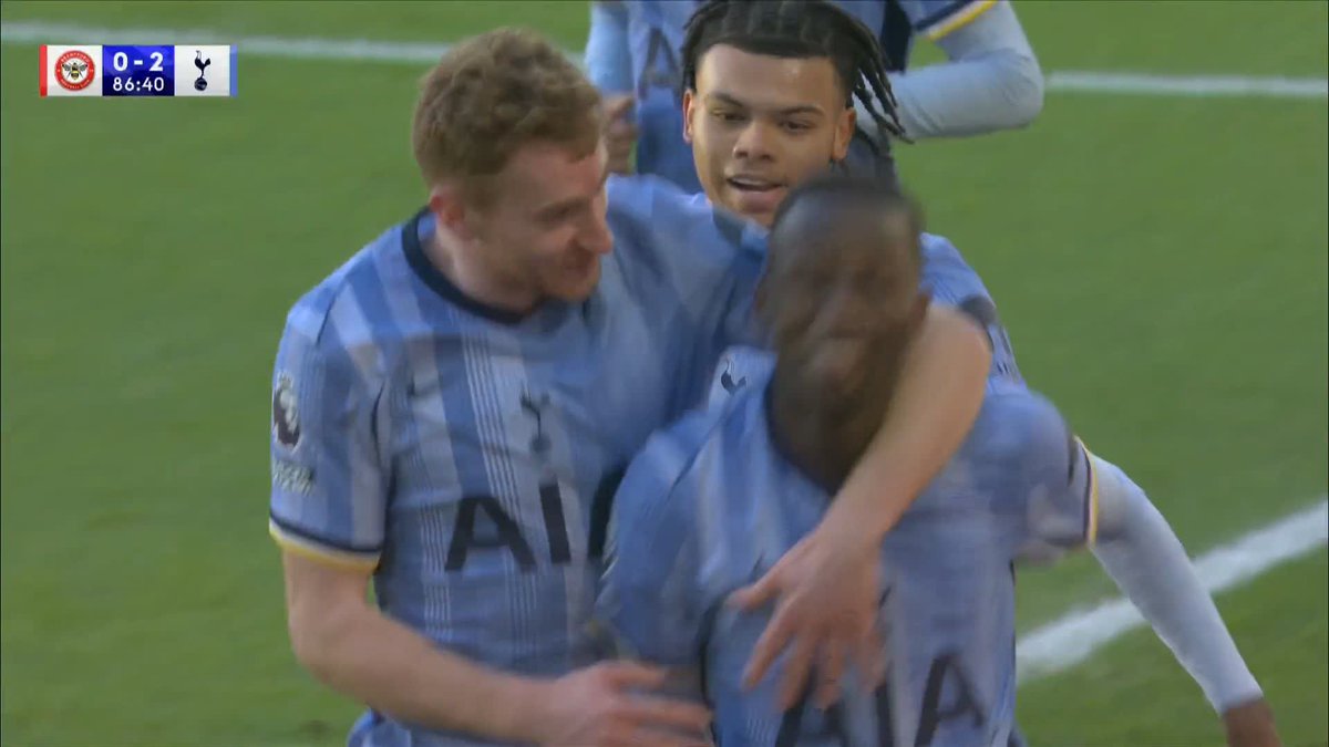Pape Sarr adds Spurs' second and SURELY their winless streak is about to end! 🔥