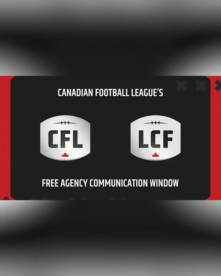 The Free Agency Communication Window opens at NOON! Here's a break down on how the process works ⤵️ #CFL