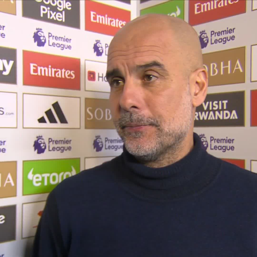 "It will be so intense!" Pep Guardiola expects another fiery encounter between Manchester City and Arsenal 👀🔥