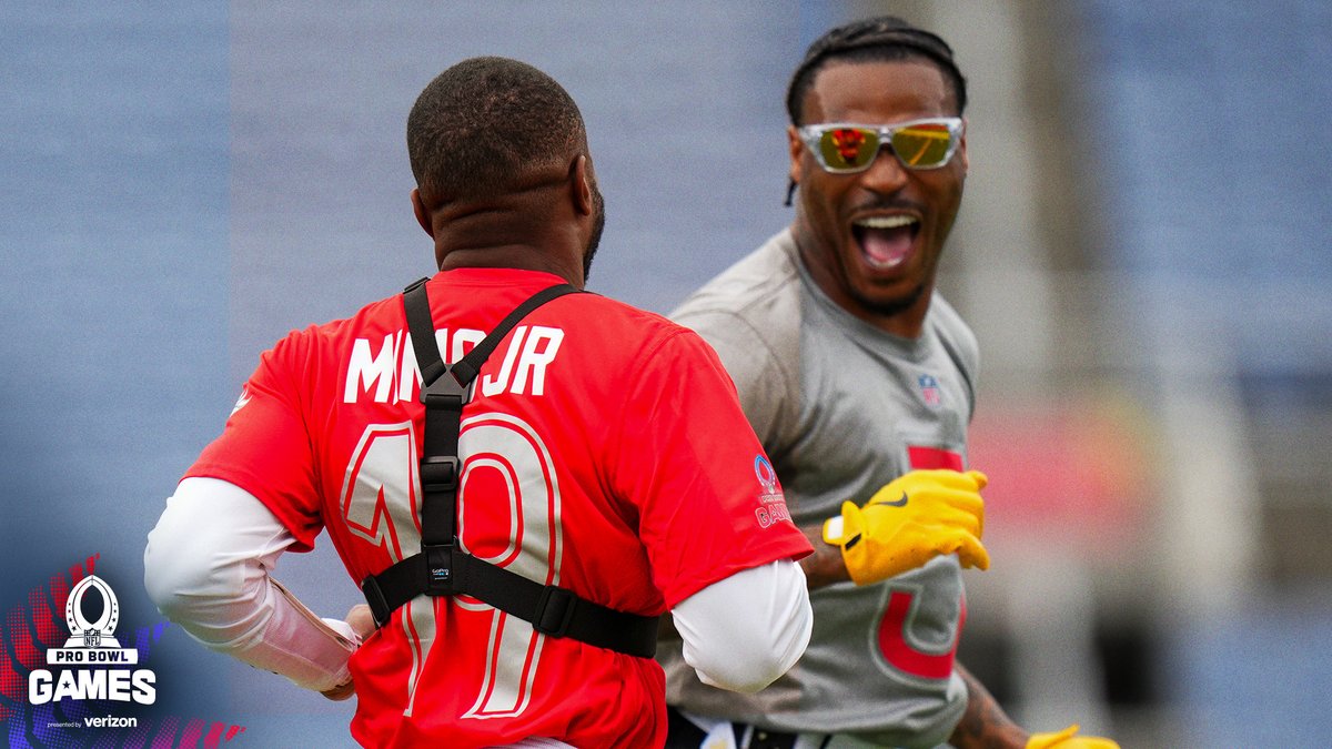 POV: You're Marvin Mims Jr. at the #ProBowlGames 👐