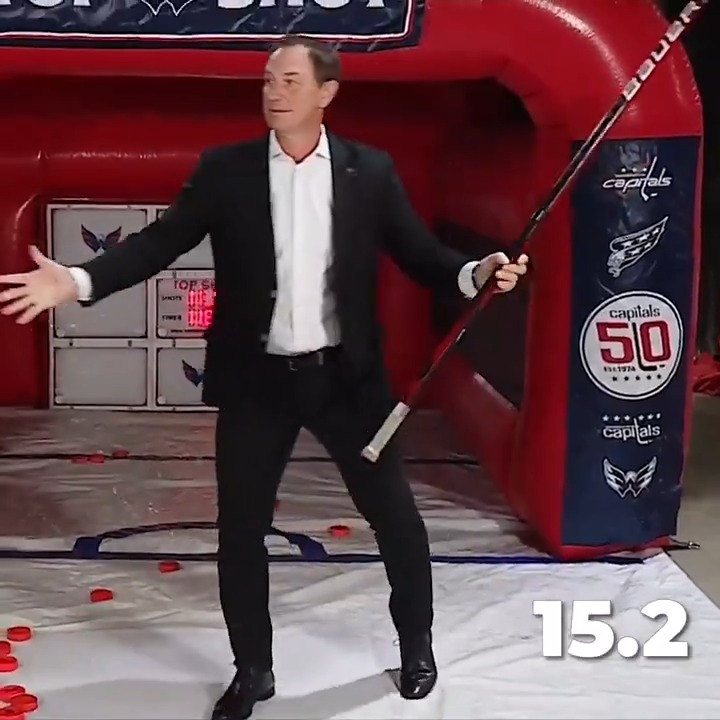 BONZAI BULLSEYE! 🎯 Peter Bondra on Top Shot is a must-watch