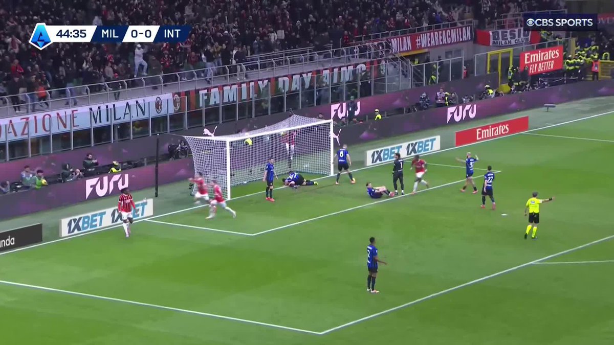 TIJJANI REINDJERS. MILAN AHEAD IN THE DERBY DELLA MADONNINA. 😱
