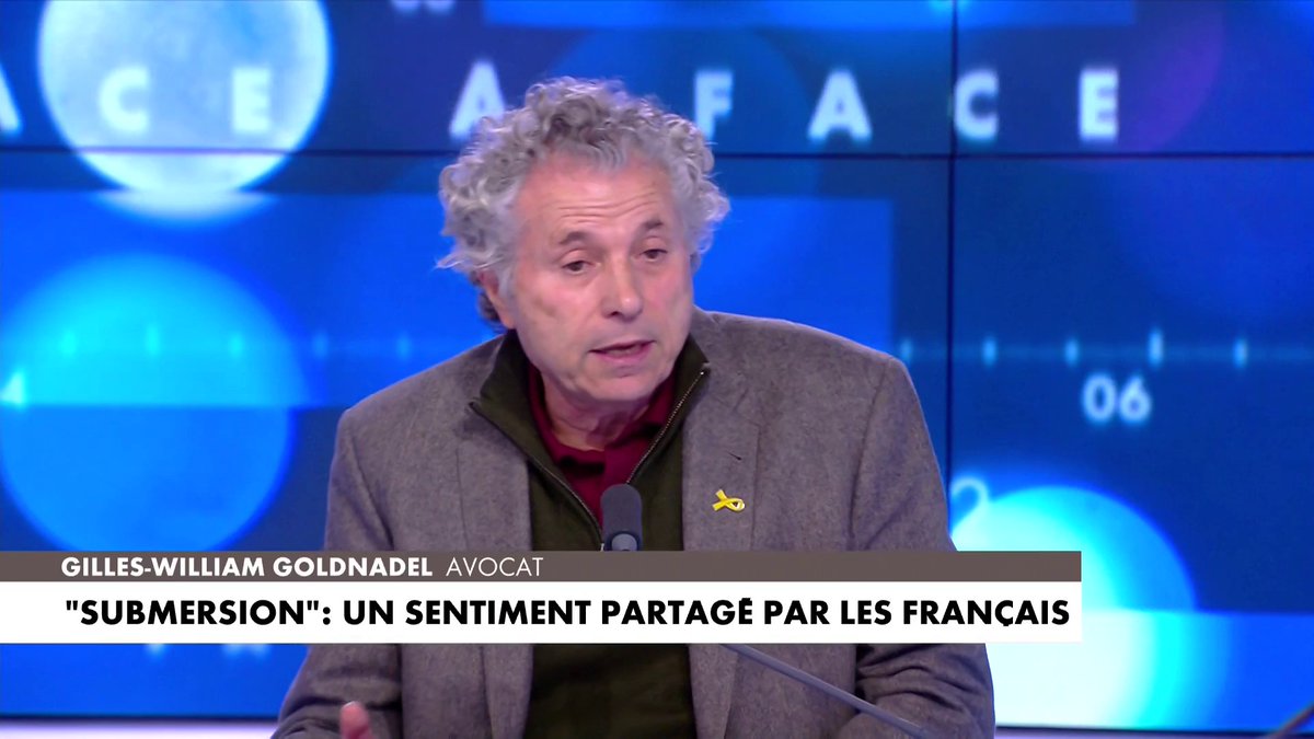 «La submersion migratoire n’est pas un sentiment mais une réalité», a assuré Gilles-William Goldnadel face à Julien Dray dans #FaceAFace