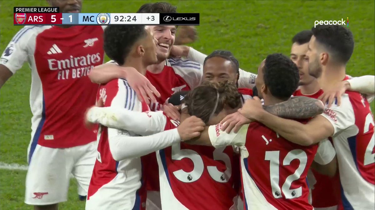 THAT IS MAGNIFICENT. 👏 ETHAN NWANERI CAPS ARSENAL'S BIG DAY WITH A BEAUTY!