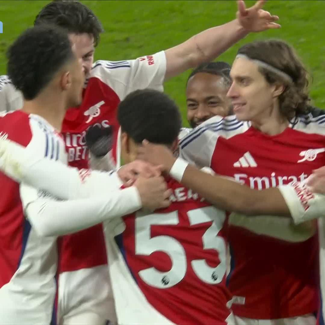 Ethan Nwaneri puts the icing on it for the Gunners 👏👏 #SSPL | #ARSMCI