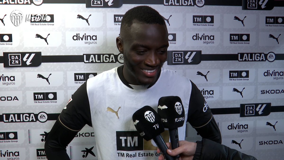 💬 Mouctar Diakhaby: "Tenía muchas ganas de volver a pisar Mestalla" #ValenciaCelta #ADNVCF