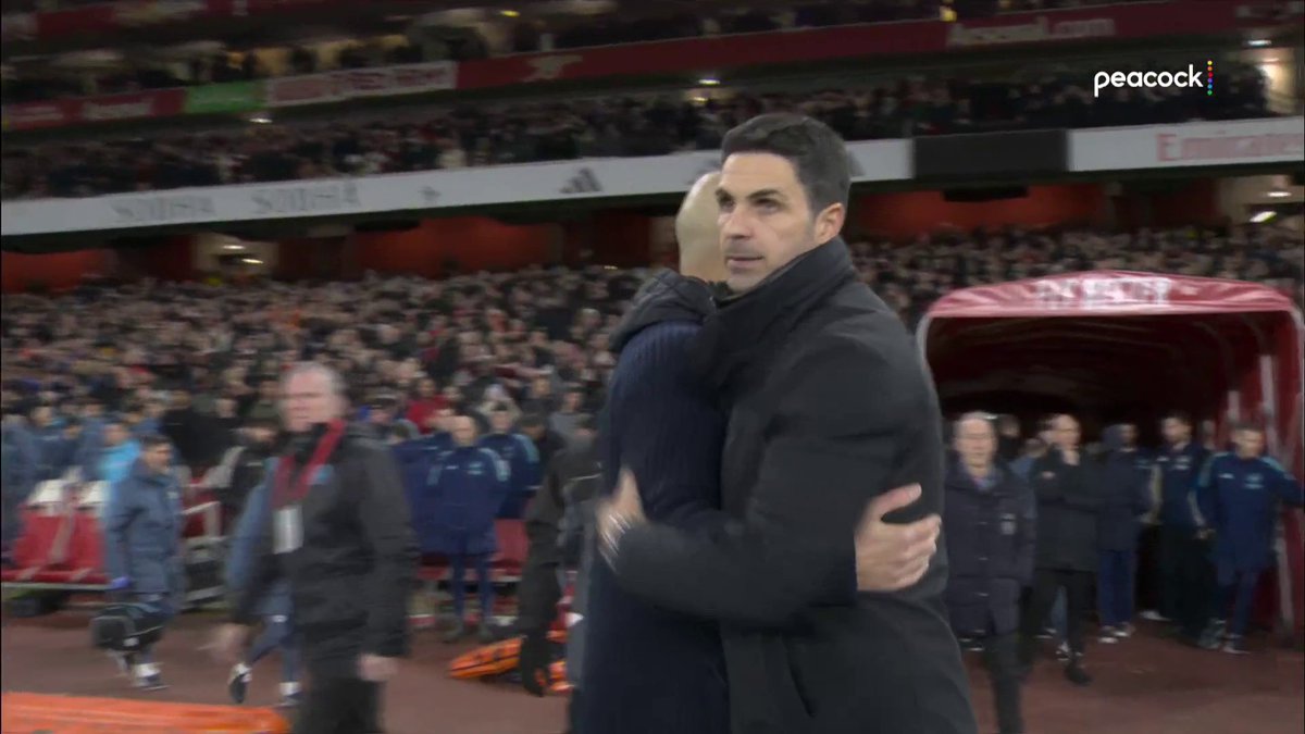 "A STATEMENT from the Gunners." Full time in North London as Arsenal complete an emphatic win over Man City.