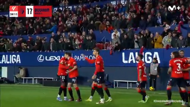 Solo conoce un camino... 𝐘 𝐄𝐒 𝐄𝐋 𝐃𝐄𝐋 𝐆𝐎𝐋. ANTE TODO, BUDIMIR. ⚽️❤️ C. A. OSASUNA #LALIGAEASPORTS #LaCasaDelFútbol