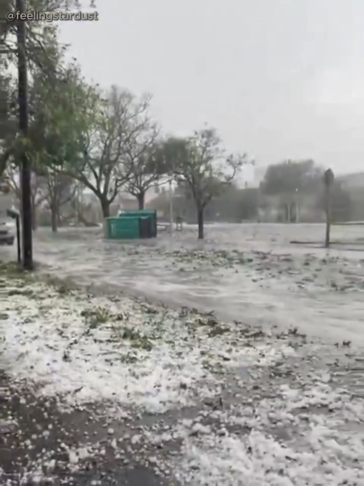 "Bahía Blanca": Por la caída de granizo en esa ciudad