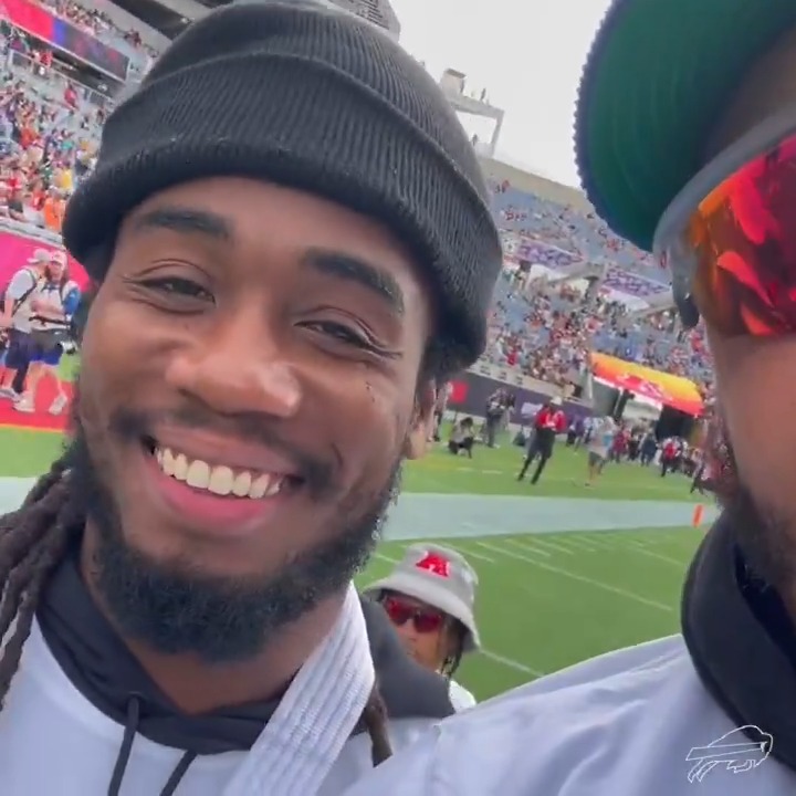 Fun in the sun. #ProBowlGames | #BillsMafia