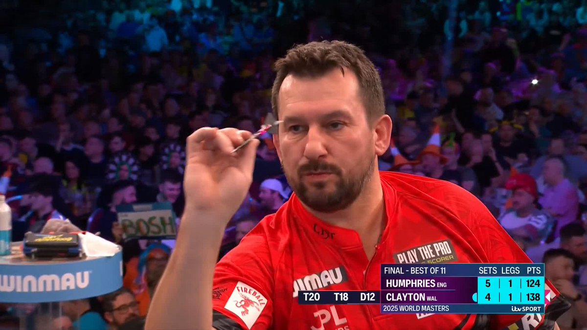 WE'RE GOING ALL THE WAY! It's a third set in a row for Jonny Clayton, and we're going to a deciding set! Unbelievable drama! 📺 #WWMasters