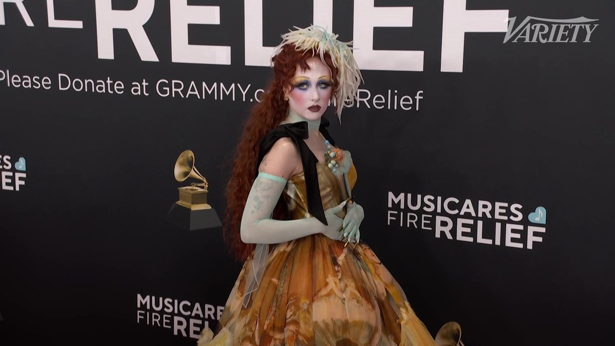 Chappell Roan at the #GRAMMYs.
