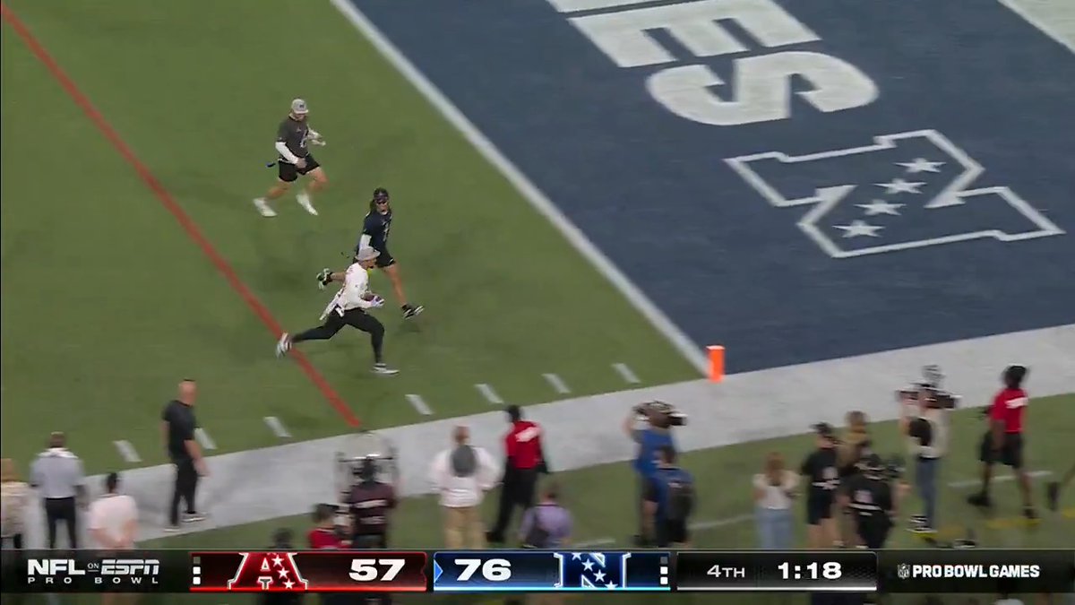 MINK WITH THE PICK-SIX!!!!!!!!!! Minkah Fitzpatrick 📺: #ProBowlGames on ESPN
