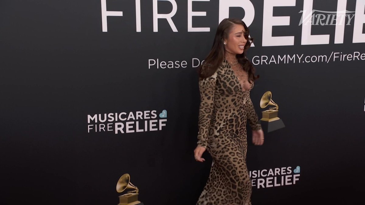 Kali Uchis arrives at the #GRAMMYs.