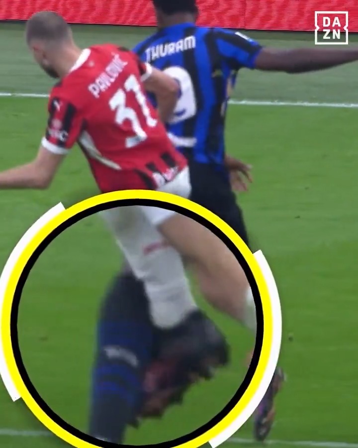 Il contatto Pavlovic-Thuram 🕵️♂️ L’analisi nel post partita 🔍 Luca Marelli #DerbyMilano #MilanInter #SerieAEnilive #DAZN
