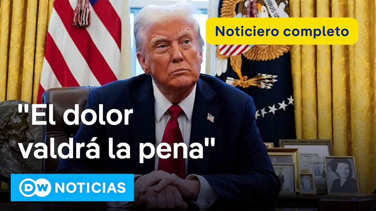🔴 DW Noticias del 2 de febrero: Trump dice que dolor por aranceles valdrá la pena [Noticiero completo] México, China y Canadá anunciaron represalias por los aranceles impuestos por #EEUU. Según Donald Trump, sus medidas podrían generar "dolor", pero "valdrá la pena". /ag