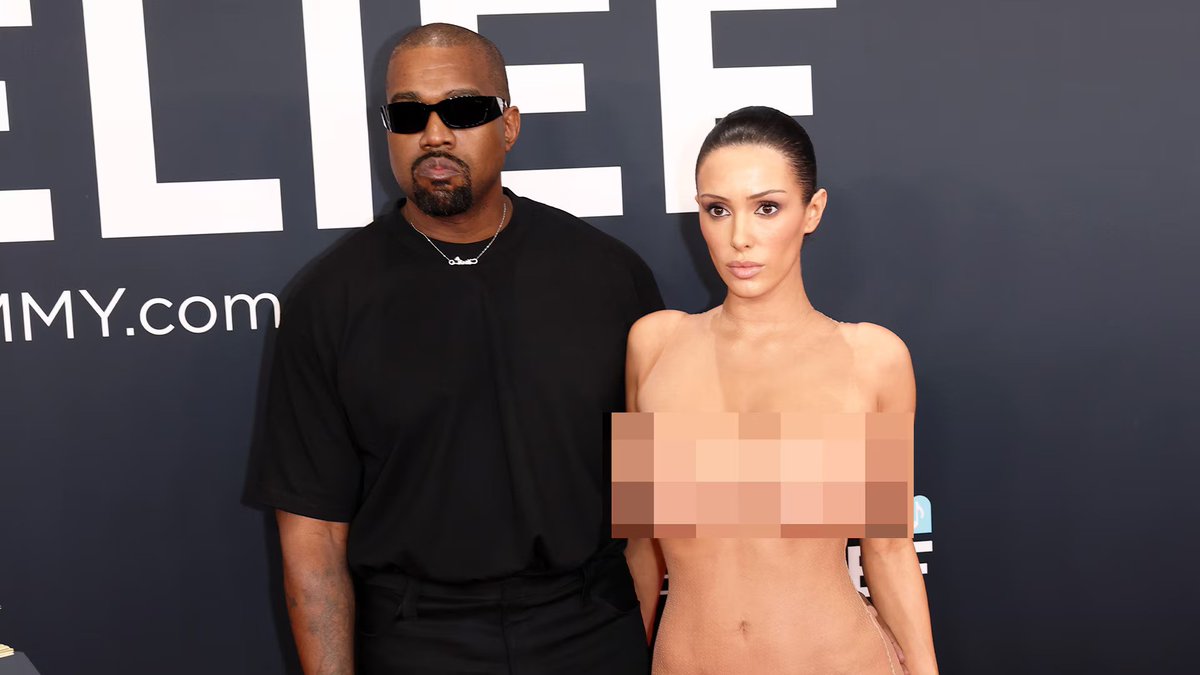 You can't tell Kanye West and Bianca Censori nothing—even if it's at the 2025 Grammys. #Grammys