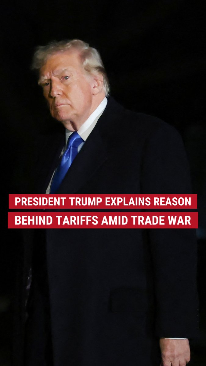 'ONE WAY STREET': President Trump defended his recent tariffs against Canada, Mexico and China while speaking to reporters at Joint Base Andrews.