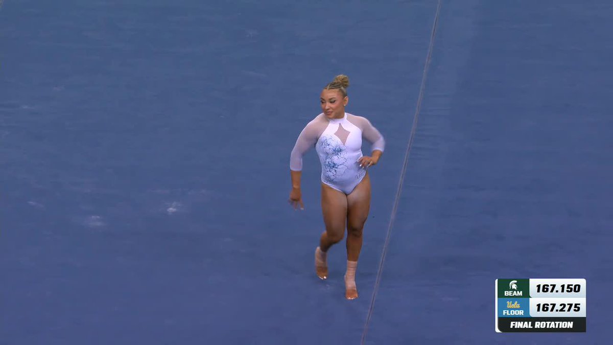 This BEYONCÉ Album of the Year Grammy is inspiring us to put Macy McGowan's Cowboy Carter floor routine on repeat. 🤠